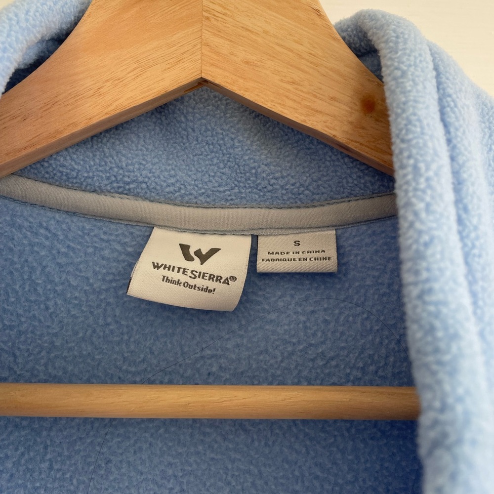Light Blue Fleece Jacket - Picture 3 of 4